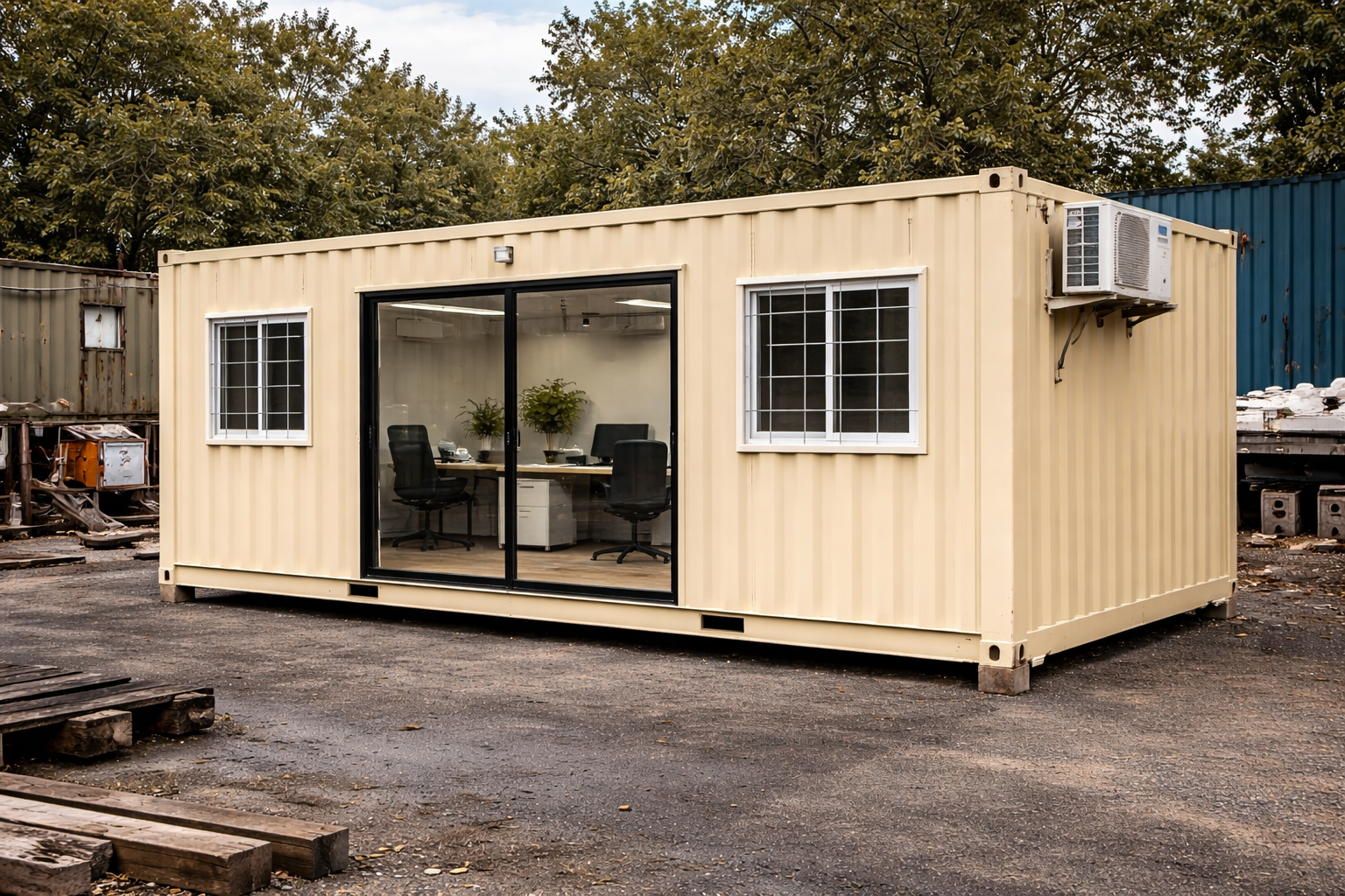 30 feet office container manufactured in Delhi NCR